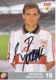 Michael Bochtler  1996/1997  VFB Stuttgart Fußball Autogrammkarte original signiert 