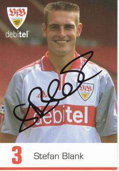Stefan Blank  2000/2001  VFB Stuttgart Fußball Autogrammkarte original signiert 