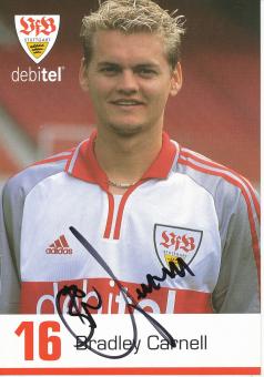 Bradley Carnell  2000/2001  VFB Stuttgart Fußball Autogrammkarte original signiert 