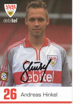 Andreas Hinkel  2000/2001  VFB Stuttgart Fußball Autogrammkarte original signiert 