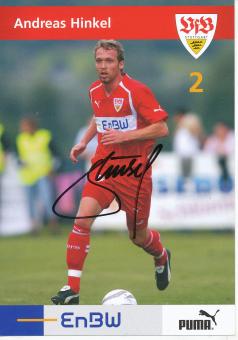 Andreas Hinkel   2005/2006  VFB Stuttgart Fußball Autogrammkarte original signiert 