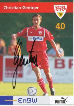 Christian Gentner  2005/2006  VFB Stuttgart Fußball Autogrammkarte original signiert 