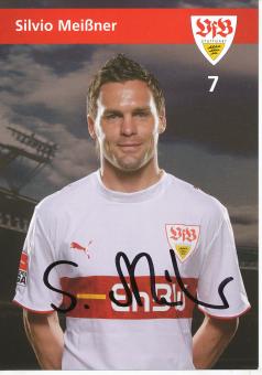 Silvio Meißner   2006/2007  VFB Stuttgart Fußball Autogrammkarte original signiert 
