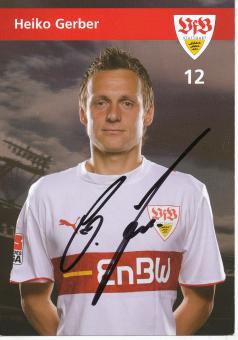 Heiko Gerber   2006/2007  VFB Stuttgart Fußball Autogrammkarte original signiert 