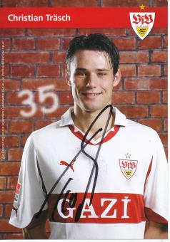 Christian Träsch  2010/2011  VFB Stuttgart Fußball Autogrammkarte original signiert 