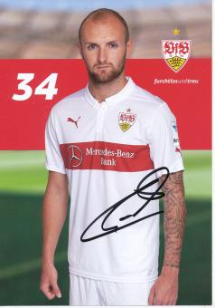 Konstantin Rausch  2014/2015  VFB Stuttgart Fußball Autogrammkarte original signiert 
