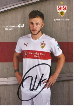 Alexandru Maxim  2015/2016  VFB Stuttgart Fußball Autogrammkarte original signiert 