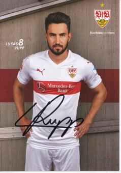 Lukas Rupp  2015/2016  VFB Stuttgart Fußball Autogrammkarte original signiert 