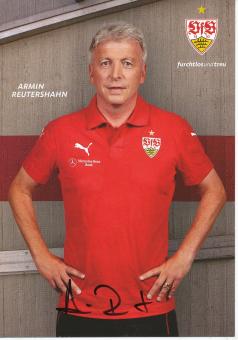 Armin Reutershahn  2015/2016  VFB Stuttgart Fußball Autogrammkarte original signiert 