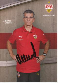 Michael Meusch  2015/2016  VFB Stuttgart Fußball Autogrammkarte original signiert 