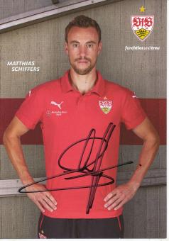 Matthias Schiffers  2015/2016  VFB Stuttgart Fußball Autogrammkarte original signiert 