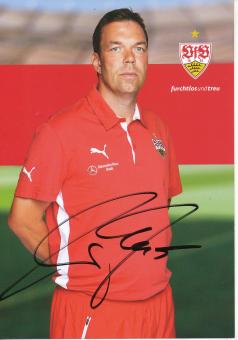 Andreas Menger  2014/2015  VFB Stuttgart Fußball Autogrammkarte original signiert 