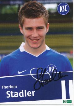 Thorben Stadler  Karlsruher SC  II  Fußball Autogrammkarte original signiert 