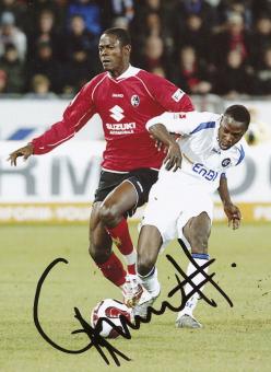 Godfried Aduobe  Karlsruher SC  Fußball Autogramm Foto original signiert 