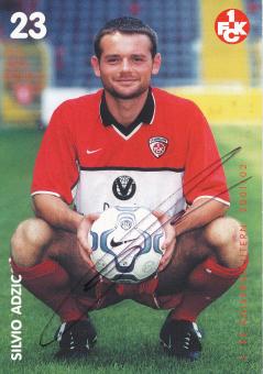 Silvio Adzic  2001/2002  FC Kaiserslautern  Fußball Autogrammkarte original signiert 