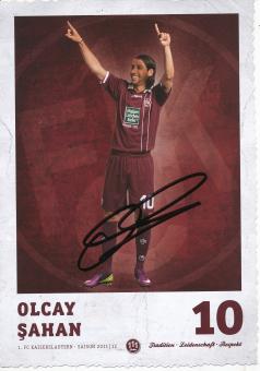 Olcay Sahan  2011/2012  FC Kaiserslautern  Fußball Autogrammkarte original signiert 