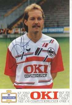 Thomas Dooley  1990/1991  FC Kaiserslautern  Fußball Autogrammkarte original signiert 