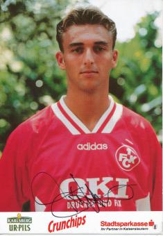 Thomas Hengen  1995/1996  FC Kaiserslautern  Fußball Autogrammkarte original signiert 