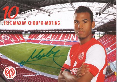 Eric Maxim Chupo Moting  2011/2012  FSV Mainz 05  Fußball Autogrammkarte original signiert 