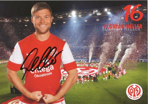 Florian Heller  2011/2012  FSV Mainz 05  Fußball Autogrammkarte original signiert 