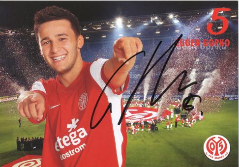 Eugen Gopko  2011/2012  FSV Mainz 05  Fußball Autogrammkarte original signiert 