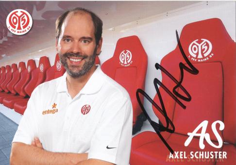 Axel Schuster  2011/2012  FSV Mainz 05  Fußball Autogrammkarte original signiert 