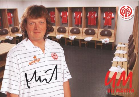 Uli Märten  2011/2012  FSV Mainz 05  Fußball Autogrammkarte original signiert 