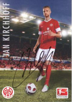 Jan Kirchhoff  2012/2013  FSV Mainz 05  Fußball Autogrammkarte original signiert 