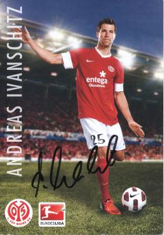 Andreas Ivanschitz  2012/2013  FSV Mainz 05  Fußball Autogrammkarte original signiert 