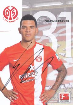 Shawn Parker  2013/2014  FSV Mainz 05  Fußball Autogrammkarte original signiert 