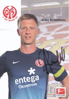 Axel Busenkell  2013/2014  FSV Mainz 05  Fußball Autogrammkarte original signiert 