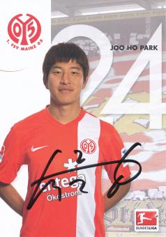 Joo Ho Park  2013/2014  FSV Mainz 05  Fußball Autogrammkarte original signiert 