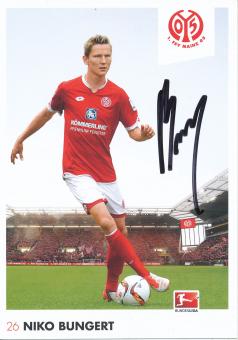 Niko Bungert   2015/2016  FSV Mainz 05  Fußball Autogrammkarte original signiert 