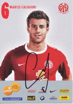 Marco Caligiuri  2010/2011  FSV Mainz 05  Fußball Autogrammkarte original signiert 