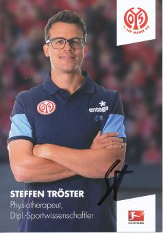 Steffen Tröster  2014/2015  FSV Mainz 05  Fußball Autogrammkarte original signiert 