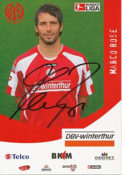 Marco Rose  2005/2006  FSV Mainz 05  Fußball Autogrammkarte original signiert 