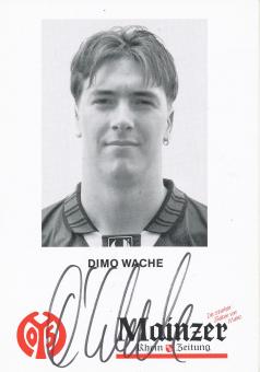Dimo Wache  1992/1993  FSV Mainz 05  Fußball Autogrammkarte original signiert 