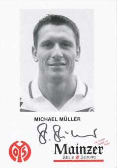 Michael Müller  1992/1993  FSV Mainz 05  Fußball Autogrammkarte original signiert 