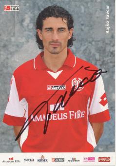 Rajko Tavcar  2003/2004   FSV Mainz 05  Fußball Autogrammkarte original signiert 