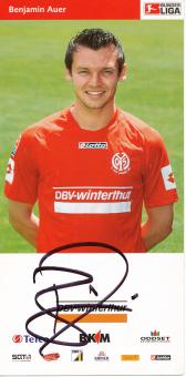 Benjamin Auer  2004/2005  FSV Mainz 05  Fußball Autogrammkarte original signiert 