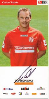 Christof Babatz  2004/2005  FSV Mainz 05  Fußball Autogrammkarte original signiert 