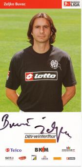 Zeljko Buvac  2004/2005  FSV Mainz 05  Fußball Autogrammkarte original signiert 