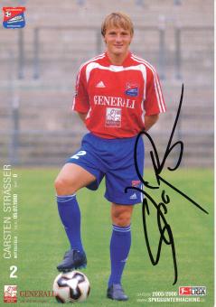 Carsten Strässer  2005/2006  SpVgg Unterhaching  Fußball Autogrammkarte original signiert 