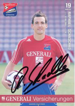 Raphael Schaschko   2007/2008  SpVgg Unterhaching  Fußball Autogrammkarte original signiert 