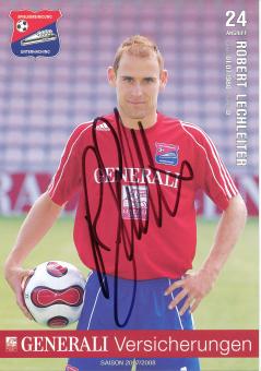 Robert Lechleiter  2007/2008  SpVgg Unterhaching  Fußball Autogrammkarte original signiert 