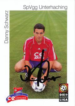 Danny Schwarz  1999/2000  SpVgg Unterhaching  Fußball Autogrammkarte original signiert 