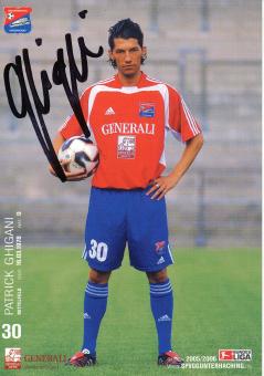 Patrick Ghigani  2005/2006  SpVgg Unterhaching  Fußball Autogrammkarte original signiert 