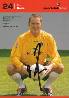 Timo Reus  2003/2004  SC Freiburg Fußball Autogrammkarte original signiert 