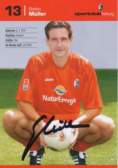 Stefan Müller  2003/2004  SC Freiburg Fußball Autogrammkarte original signiert 
