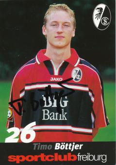 Timo Böttjer  1999/2000  SC Freiburg Fußball Autogrammkarte original signiert 